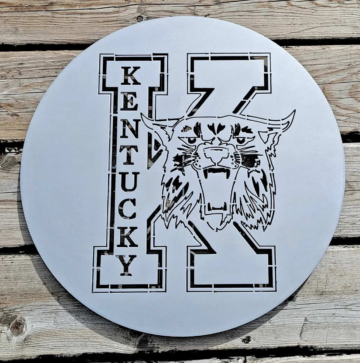 Kentucky Wildcats custom heat deflector