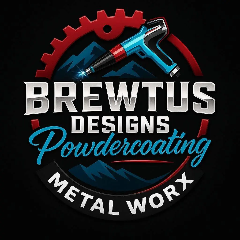 Brewtus Designs Powdercoating Metal Worx logo
